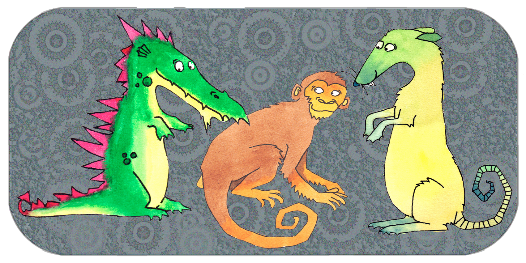 Los cuatro grupos compatibles | San He| Dragón, Mono, Rata